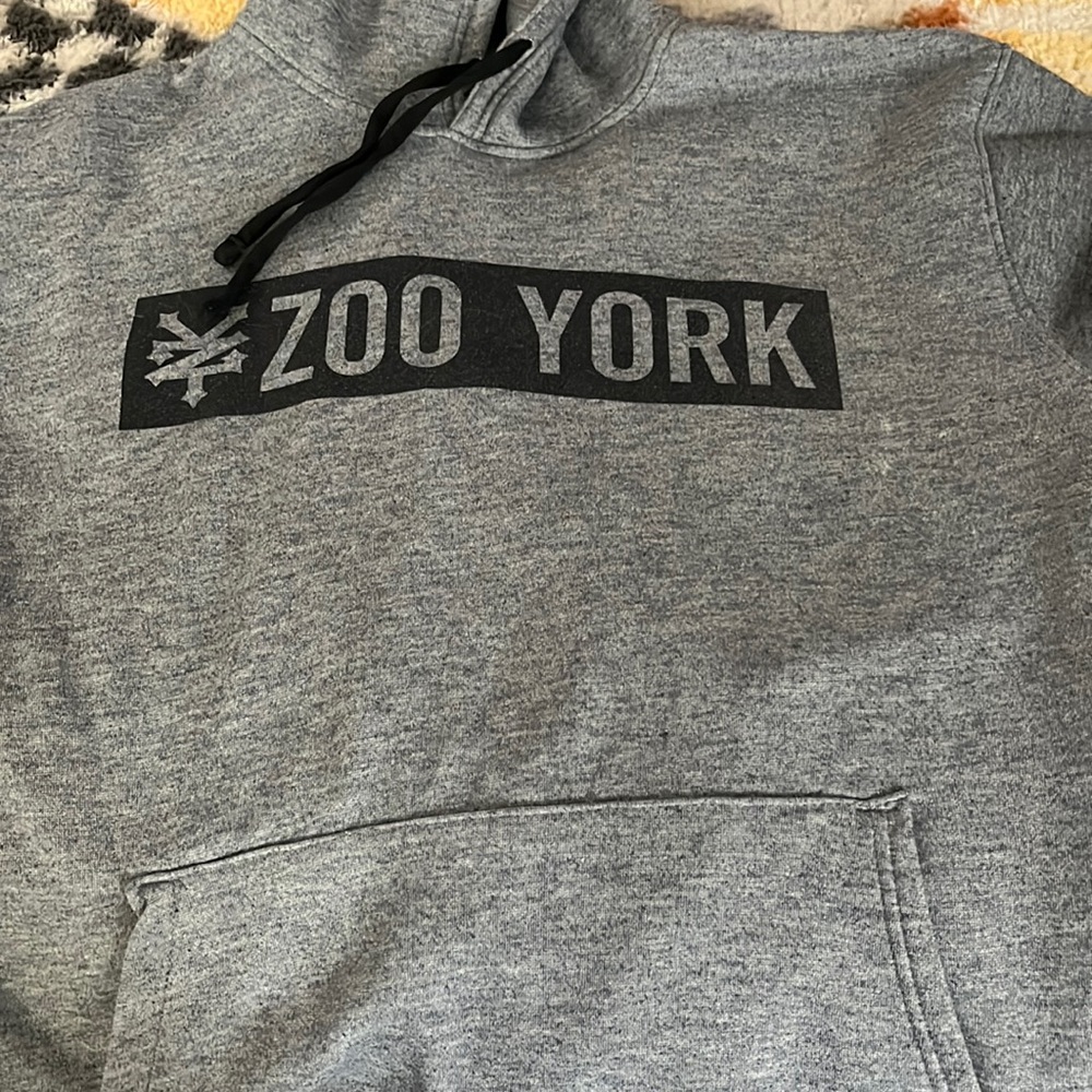 large zoo York unbreakable hoodie